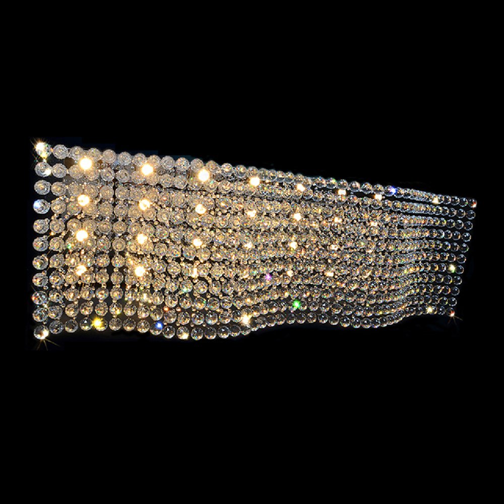 Factory Price Luxury Lamp Indoor Villa Staircase Long Chandeliers Pendant Crystal Chandelier Light