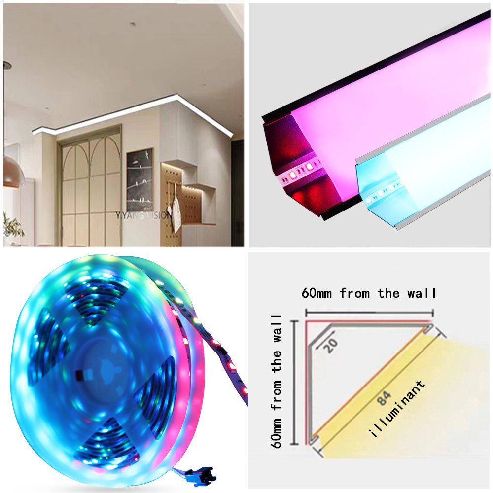 Led Light Strip App Wifi 24V Remote Controlled 5050 2835 Rgb Smart Strip Light Room Decor Living Room Led Lamps Light Ceiling