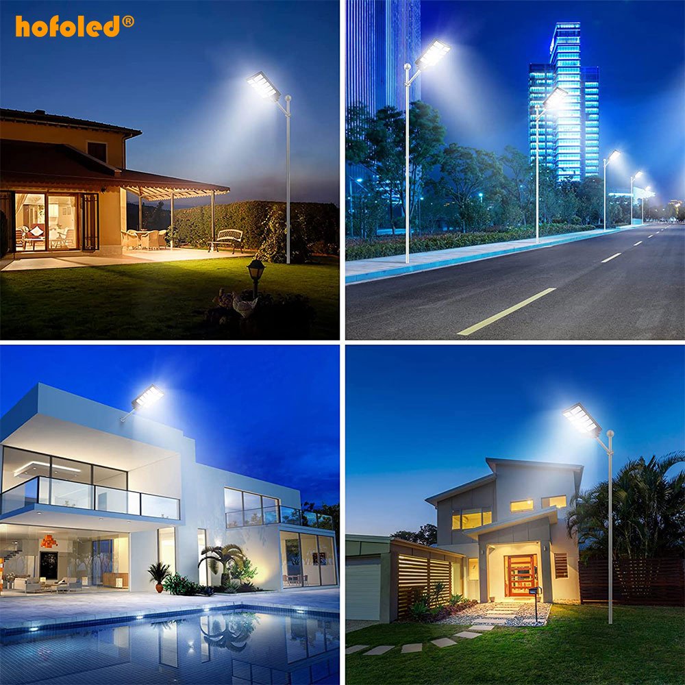 Super Brightness Waterproof IP65 Wall Mounted 600 800 1000 2000 Watt All in One LED Solar Street Light