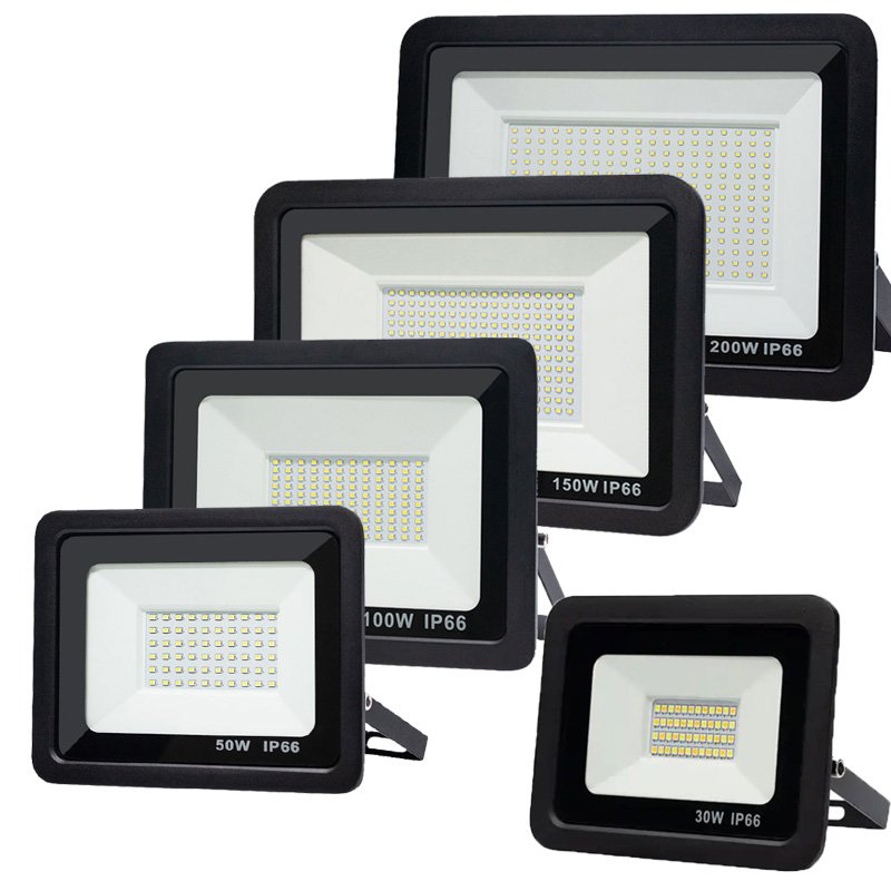 Floodlight Led Projector Exterior Waterproof Garden Garage Street Flood Light Outdoor Electric Floodlights 10W-300W