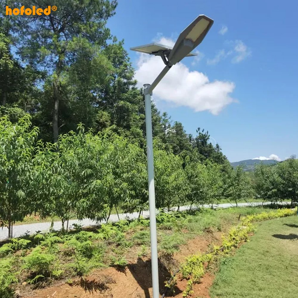 Aluminum Remote Control Solar Panel Dusk to Dark Led Street Light IP65 Waterproof Solar Power Lamp