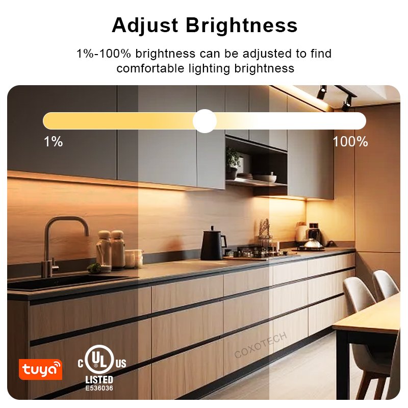 COXO UL Certification LED Dimmer Rgb Led Strip Light Controller CE Rohs UL Music Zigbee Wifi Tuya Rgb Dimmer Led Controller