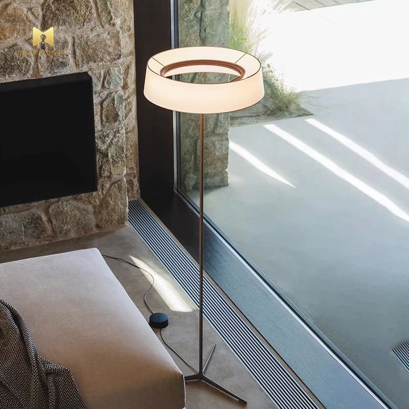 Nordic New Premium Design Italian Minimalist Fabric Creative Bedroom Study Floor Lamps