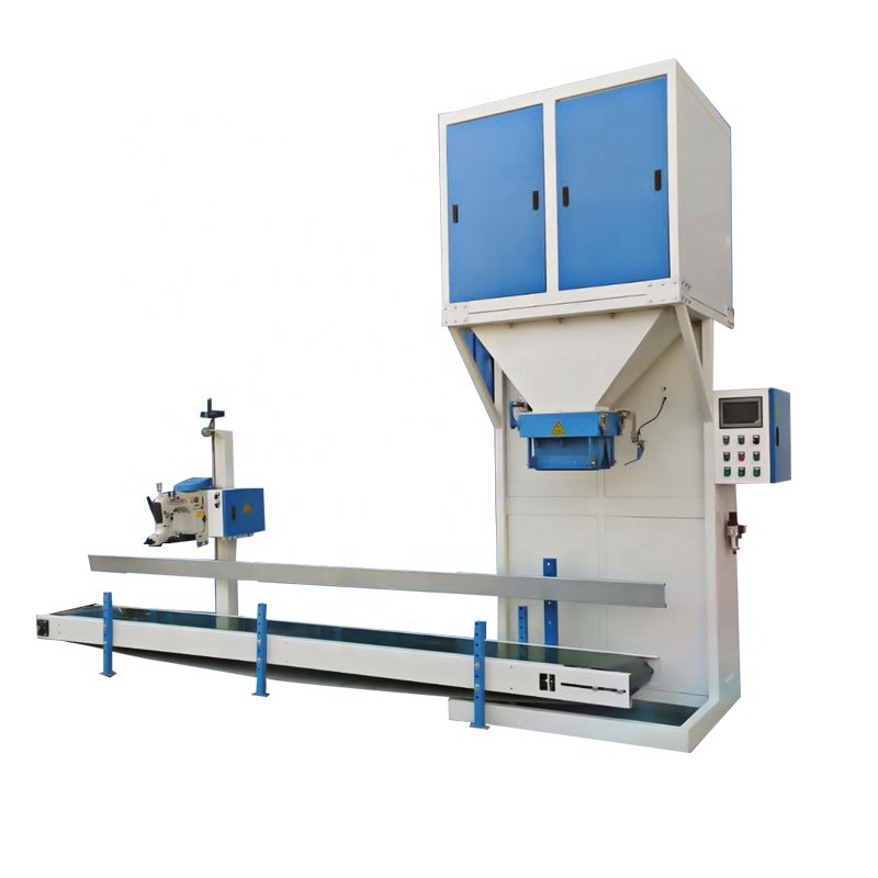 High Quality Semi Auto Sand Gravel Aggregate Granular Single Bucket Open Mouth Bagging Machine