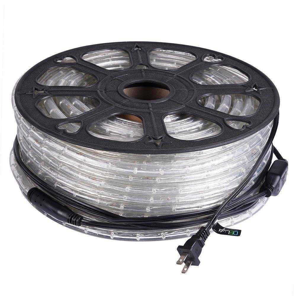 110V 220V LED Rope Light 24LED 36LED In/Outdoor Cuttable Flexible Lights Strip