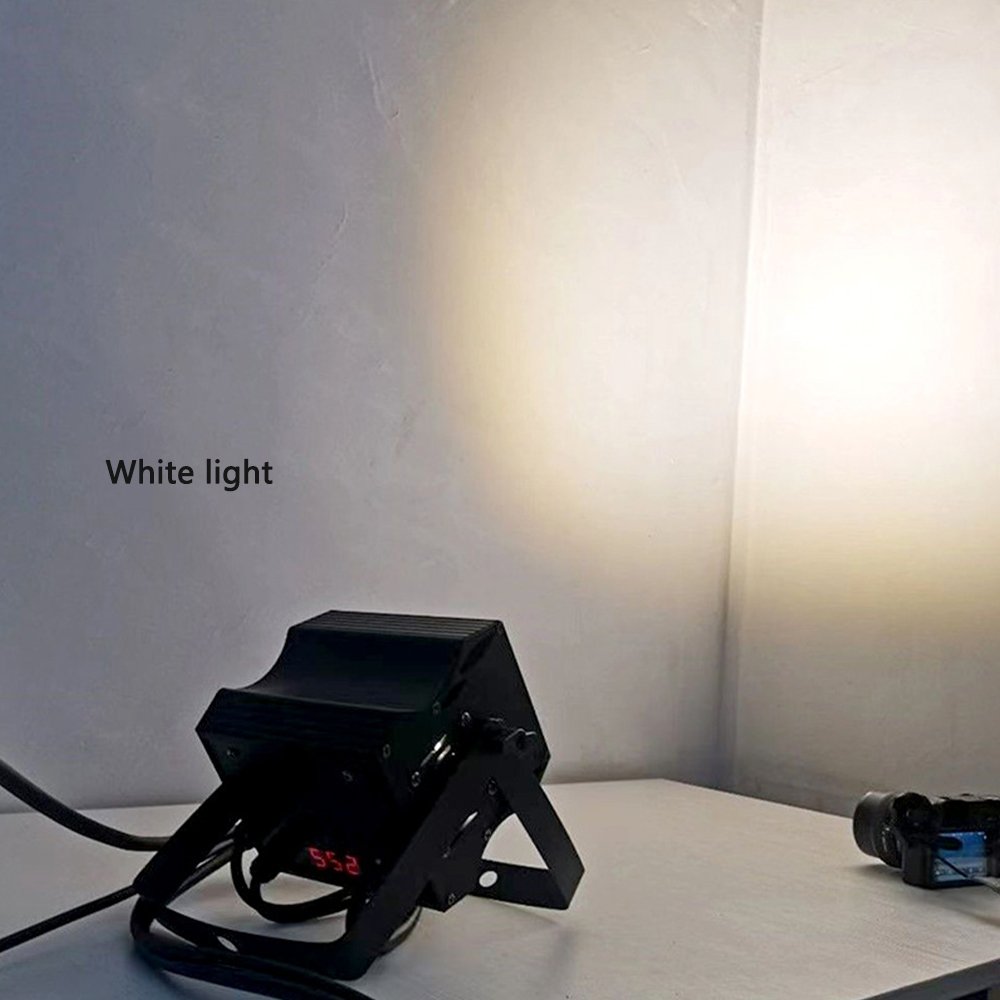 60W Mini Stage Light LED Voice Controlled Banquet Hall Decoration Background COB Projection Light Stage Lights for Wedding