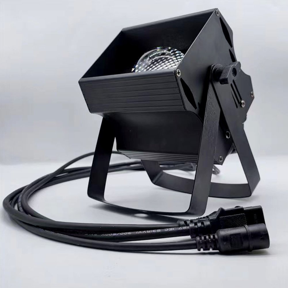 60W Mini Stage Light LED Voice Controlled Banquet Hall Decoration Background COB Projection Light Stage Lights for Wedding