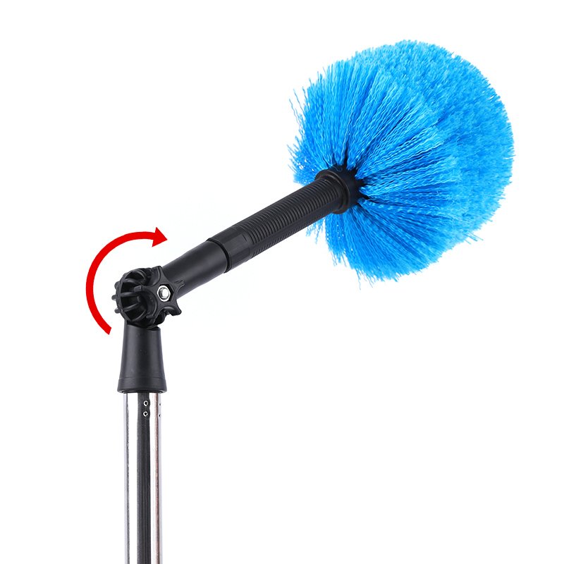 Roof Gutter Cleaner Extendable Duster Gutter Cleaning Brush Telescopic Debris Leaves Branches Remover Home Cleaning Tools