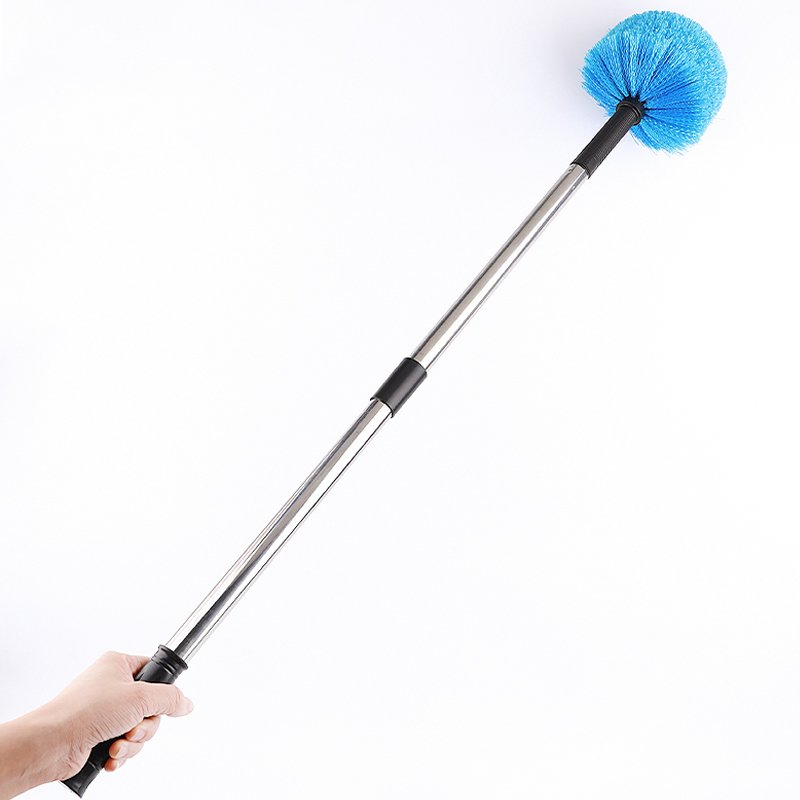 Roof Gutter Cleaner Extendable Duster Gutter Cleaning Brush Telescopic Debris Leaves Branches Remover Home Cleaning Tools