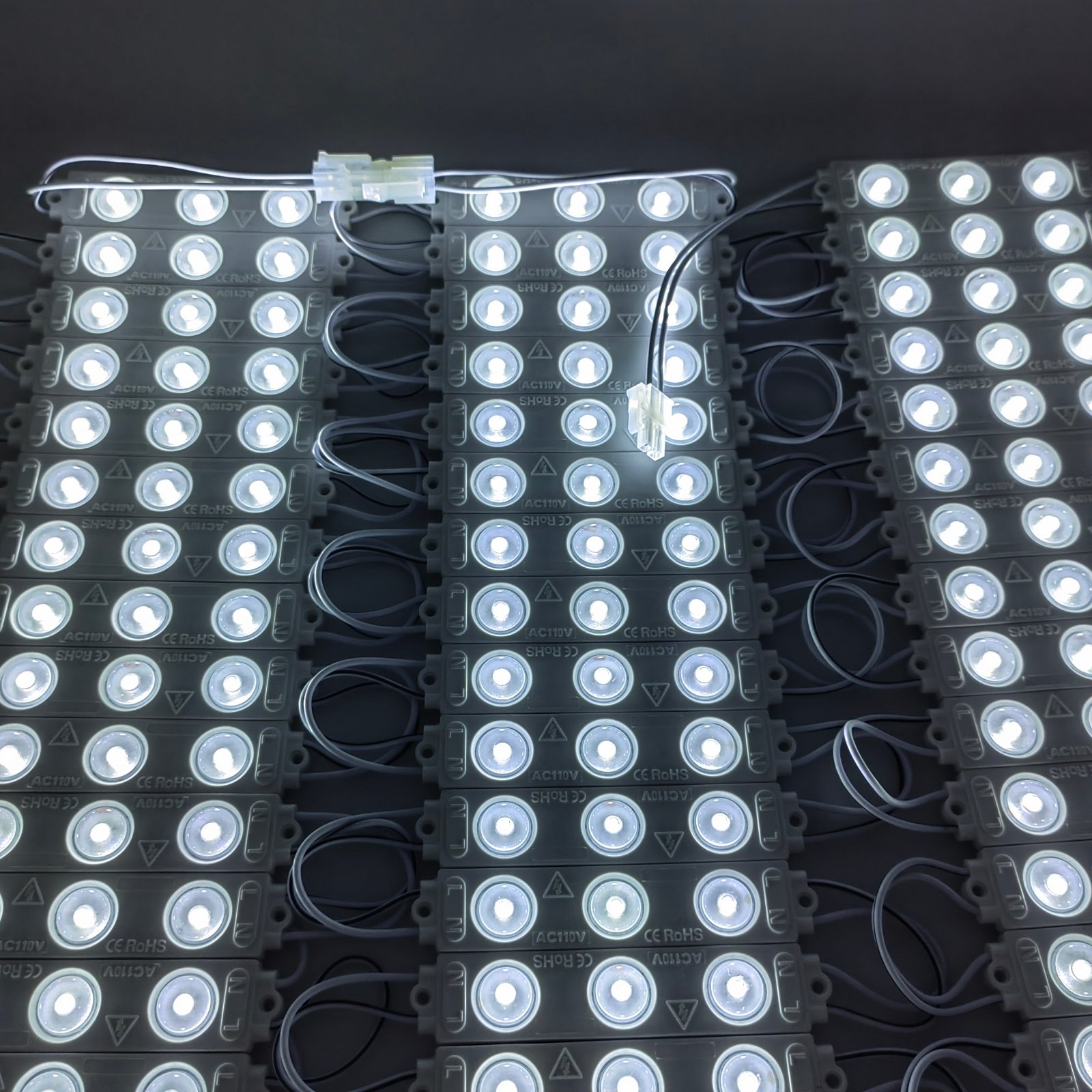 110V-220V Super Bright Led Module Driver-Free Led Module 9820 3W IP65 White Warm RGB RGBW RGBIC