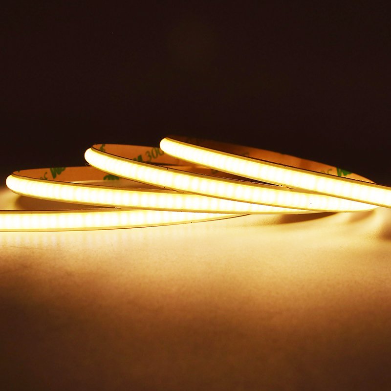 5mm Narrow COB Led Strip Light High Density FOB LED Strip Lights DC12V 24V 7W 480chips/m LED Strip Lights