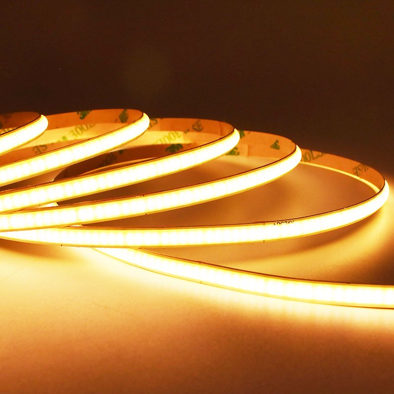 5mm Narrow COB Led Strip Light High Density FOB LED Strip Lights DC12V 24V 7W 480chips/m LED Strip Lights