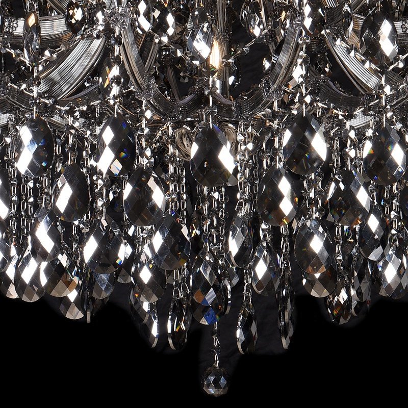 6 Lights Custom Pendant Lights European Gold Empire Luxury Crystal Chandelier for Hall