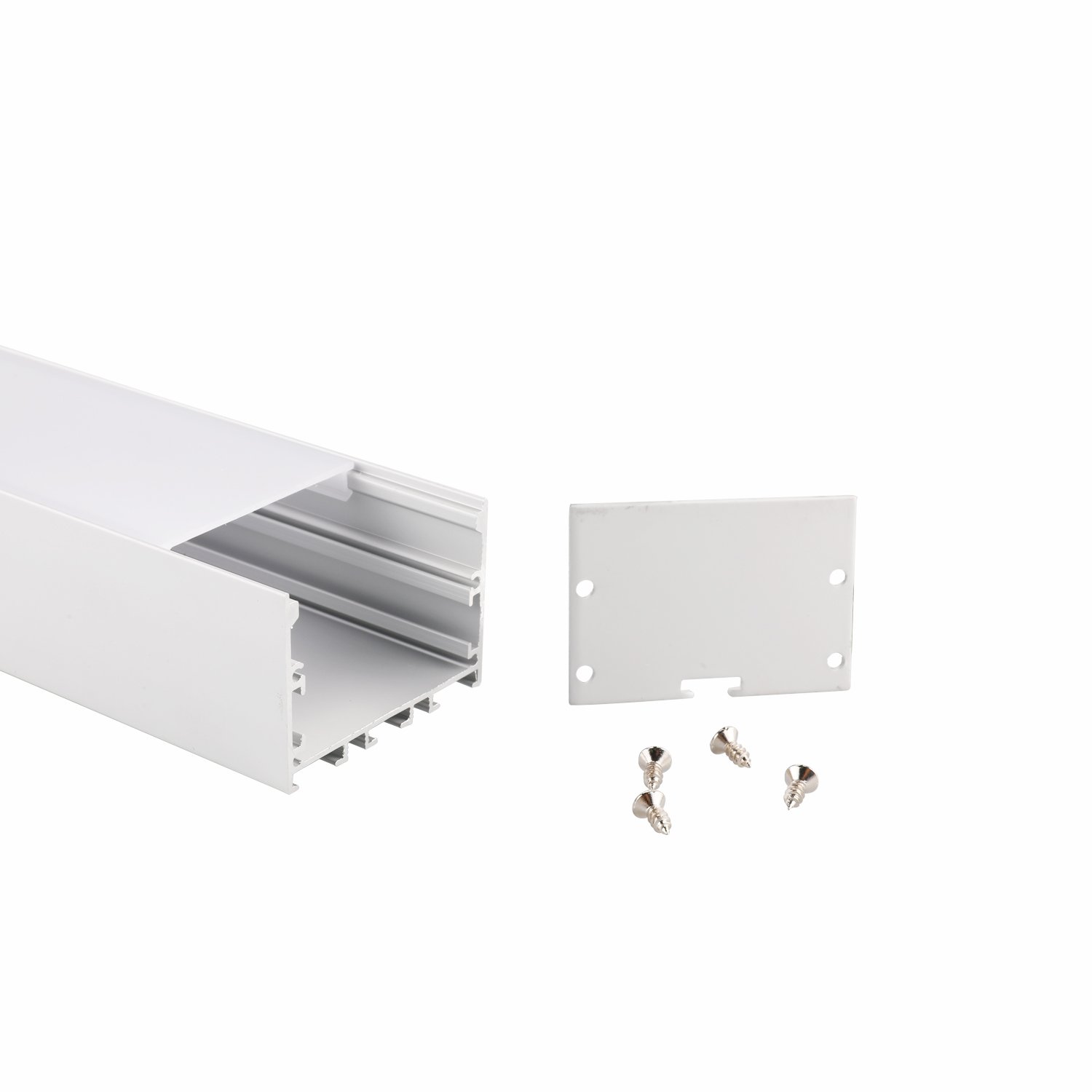 50*35mm U Shape Lighting Led Linear Light Suspension Linear Led Profile