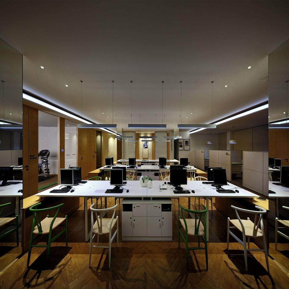 50*35mm U Shape Lighting Led Linear Light Suspension Linear Led Profile