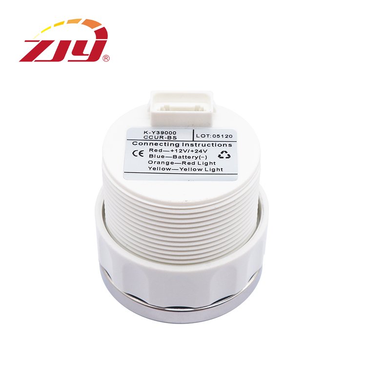 ZJY Gauge Waterproof Anti-fog LED Rudder Angle Meter Indicator Gauge 2in Universal Stainless