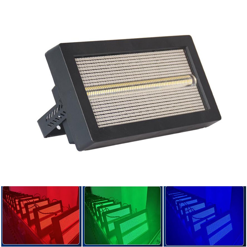 New Led Strobe Light RGB LED Atomic Strobe Light 96+32 Segmented RGB Flash Matrix LED Strobe Lights for Nightclub