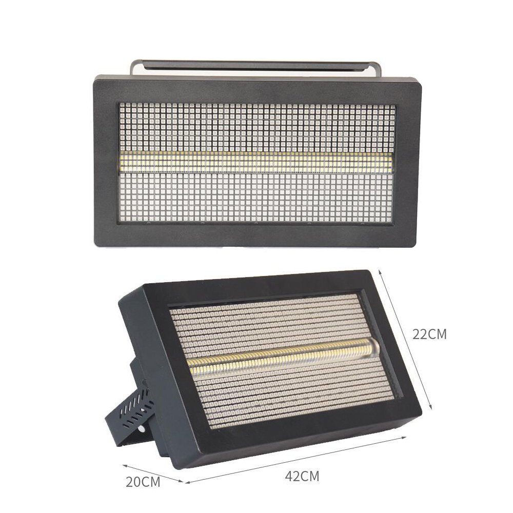New Led Strobe Light RGB LED Atomic Strobe Light 96+32 Segmented RGB Flash Matrix LED Strobe Lights for Nightclub