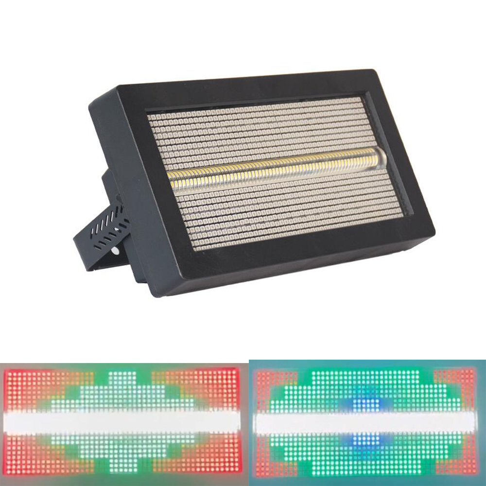 New Led Strobe Light RGB LED Atomic Strobe Light 96+32 Segmented RGB Flash Matrix LED Strobe Lights for Nightclub