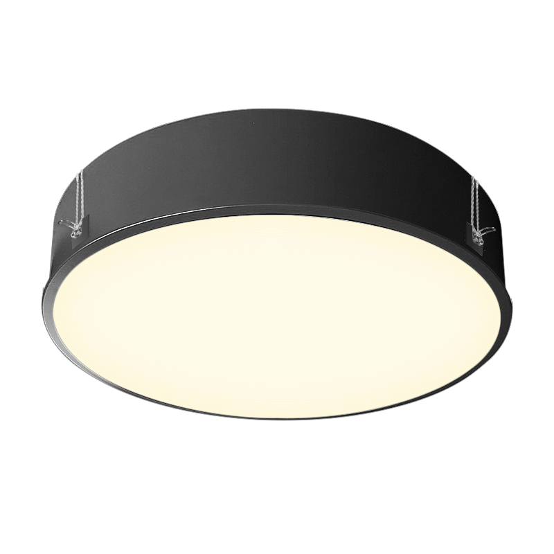 Modern Round Led Lighting Fixture Office Linear Circle Pendant Dimming Ring Hanging Light Diameter 450mm 1000mm Ceiling Light