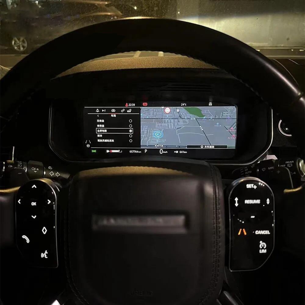 Digital Dash Panel for Land Rover Range Rover Sport L494 Vogue L405 Car Virtual Cluster Instrument LCD Gauges Speedometer Board