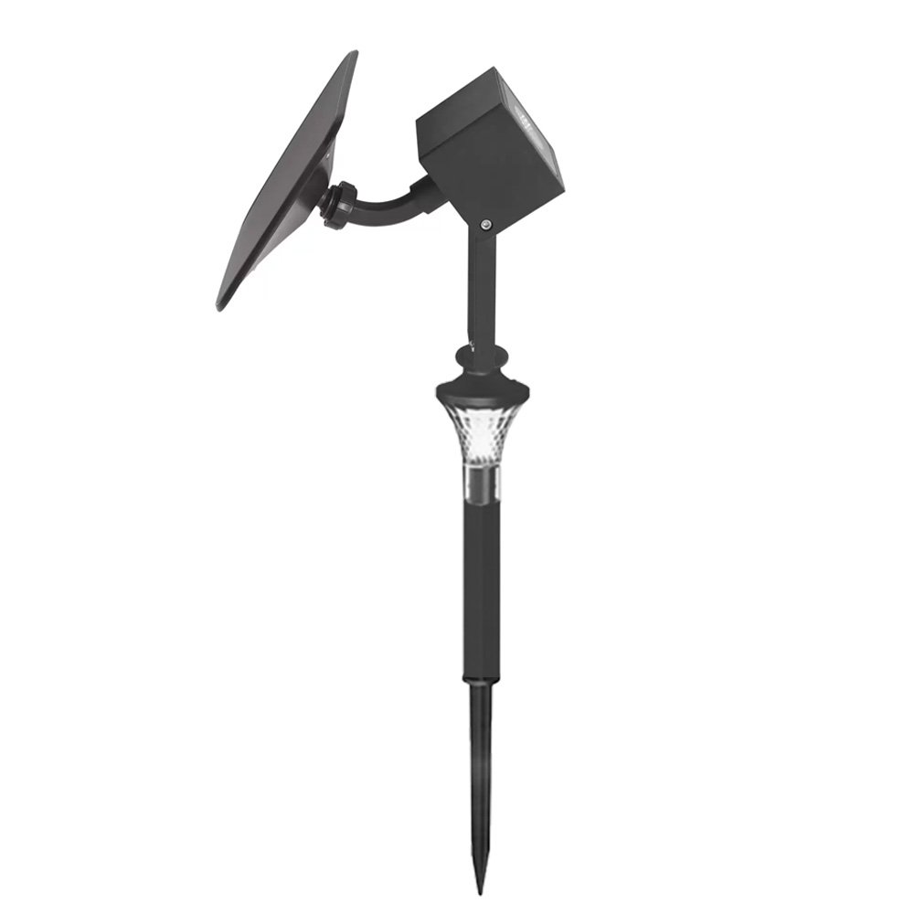 1.5W RGB Solar Spotlight Landscape LED Outdoor Lawn Garden Light IP54 Waterproof Light Pole for Garden Tree Lighting