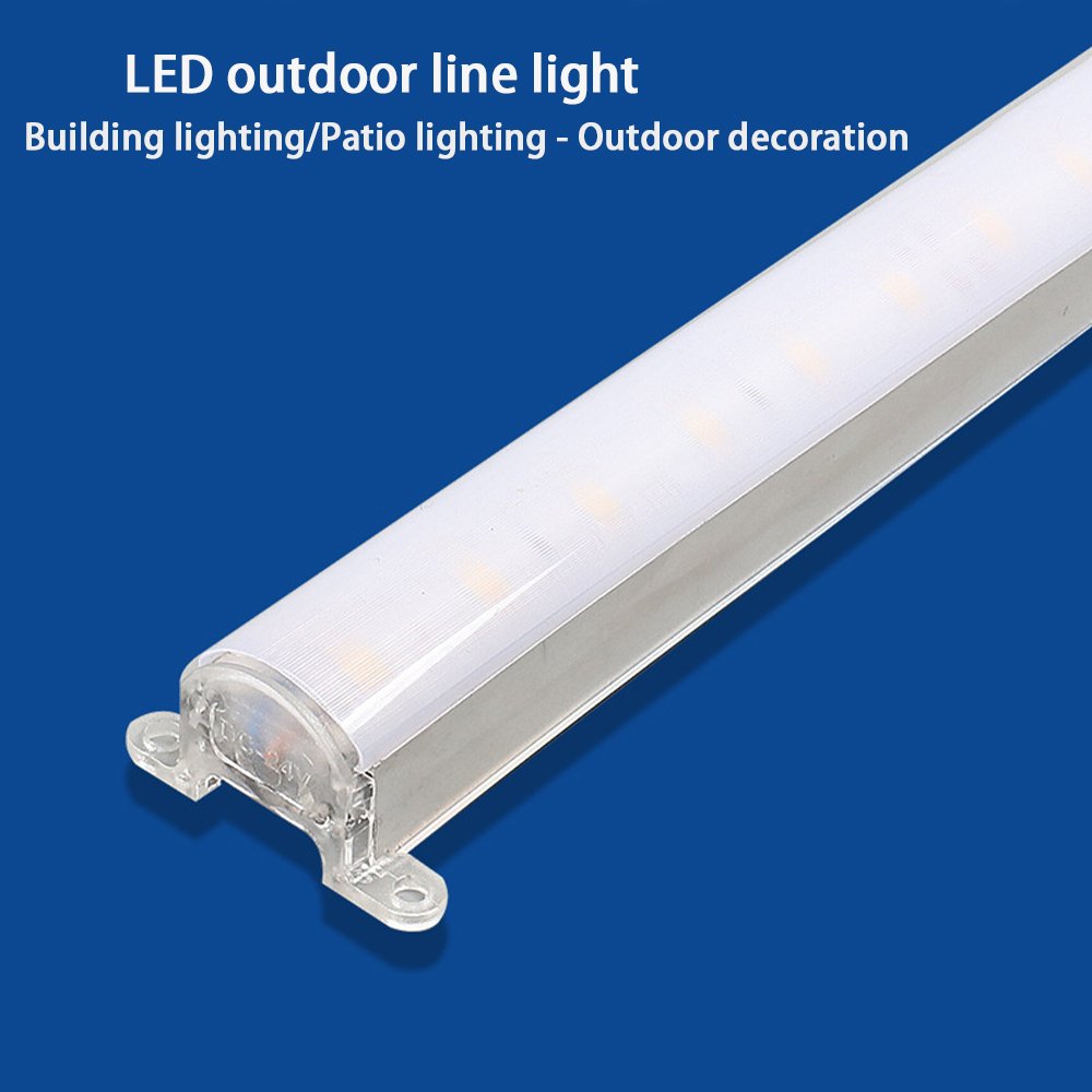 Outdoor Waterproof Line Light Internal Control 24V High Light LED Landscape Villa Courtyard Wall Washing Light