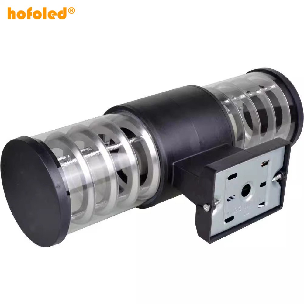 Hofoled Outdoor Garden Porch Door Lighting Lamp Led Round Tube Double Head Wall Light Sconce
