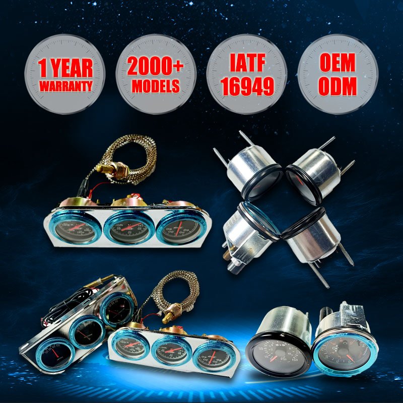 GDST High Performance Factory Direct Selling Electrical Auto Water Temperature Gauge Car Meter