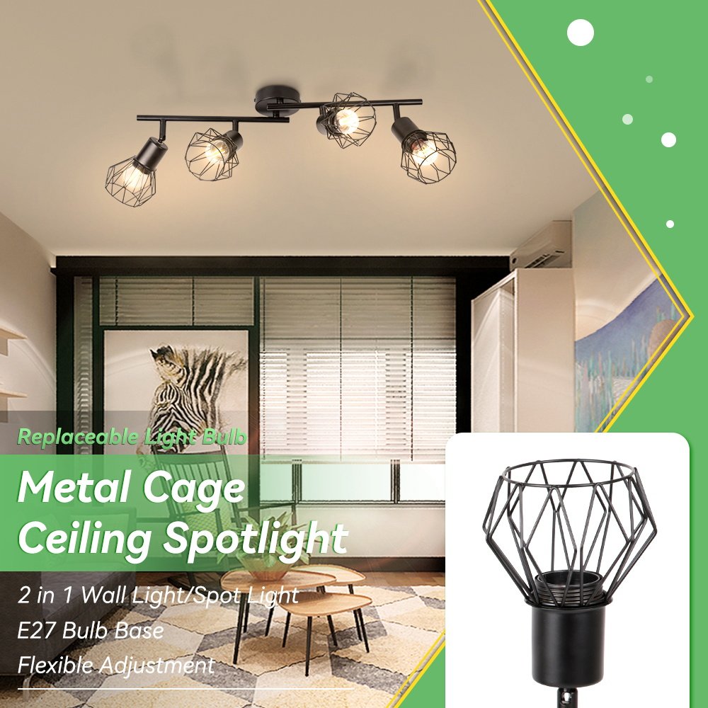 Iron Ceiling Spotlight Chandelier Modern Lights Decoration Adjustable Lights for Home Ceiling Lights/Pendant Lights/Chandeliers