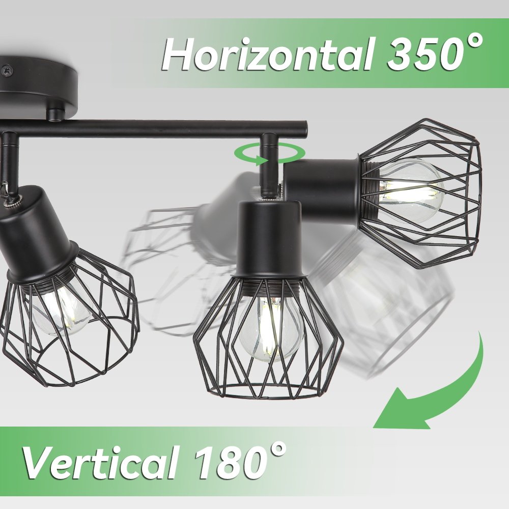 Iron Ceiling Spotlight Chandelier Modern Lights Decoration Adjustable Lights for Home Ceiling Lights/Pendant Lights/Chandeliers