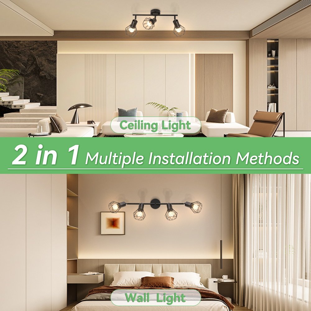 Iron Ceiling Spotlight Chandelier Modern Lights Decoration Adjustable Lights for Home Ceiling Lights/Pendant Lights/Chandeliers
