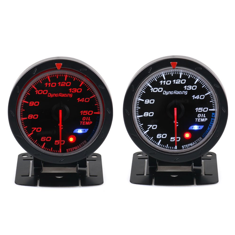 Universal Auto 12V 52mm 8 Color Car Oil Pressure Water Oil Temp EGT Exhaust Temp Boost Tachometer Gauge Meter