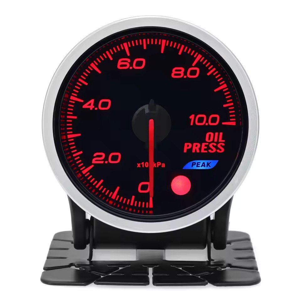 Universal Auto 12V 52mm 8 Color Car Oil Pressure Water Oil Temp EGT Exhaust Temp Boost Tachometer Gauge Meter