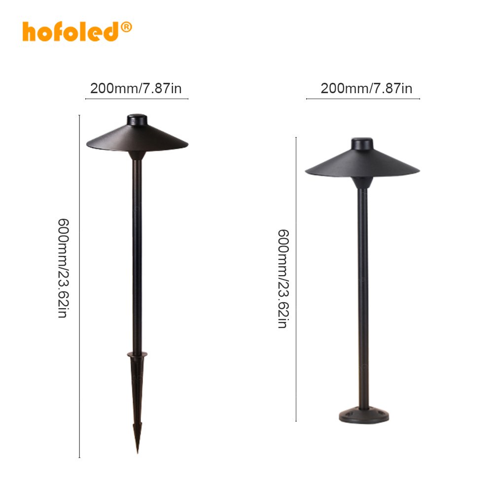 12v 24v Cast-Aluminum Pathway Backyard Outdoor Garden Lights IP65 Waterproof Landscape Path LED Lawn Lights