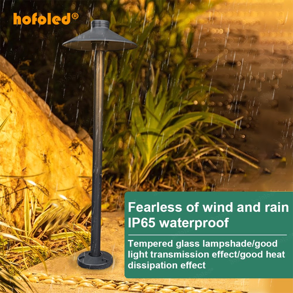 12v 24v Cast-Aluminum Pathway Backyard Outdoor Garden Lights IP65 Waterproof Landscape Path LED Lawn Lights