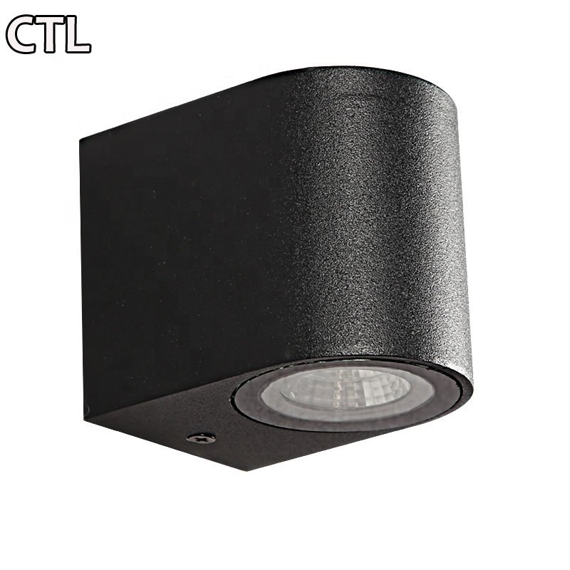 Aluminum Black Outdoor Ip65 Waterproof Wall Lamps Minimalist Design Sconces Light Luxury Modern High Lumen Garden LED Wall Lamp