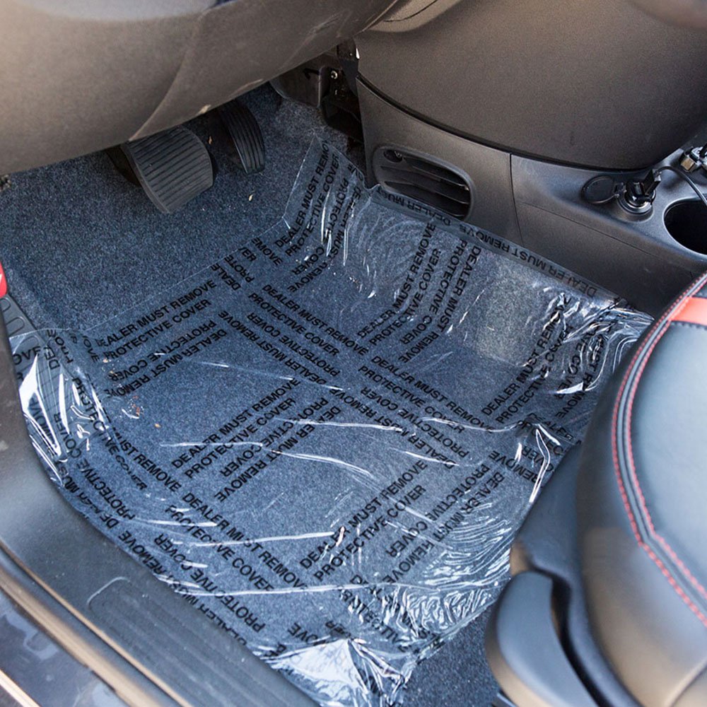 Easy Mask Low Sticky Self Adhesive Temporary Plastic Auto Car Automotive House Use Protective Carpet Protection Film