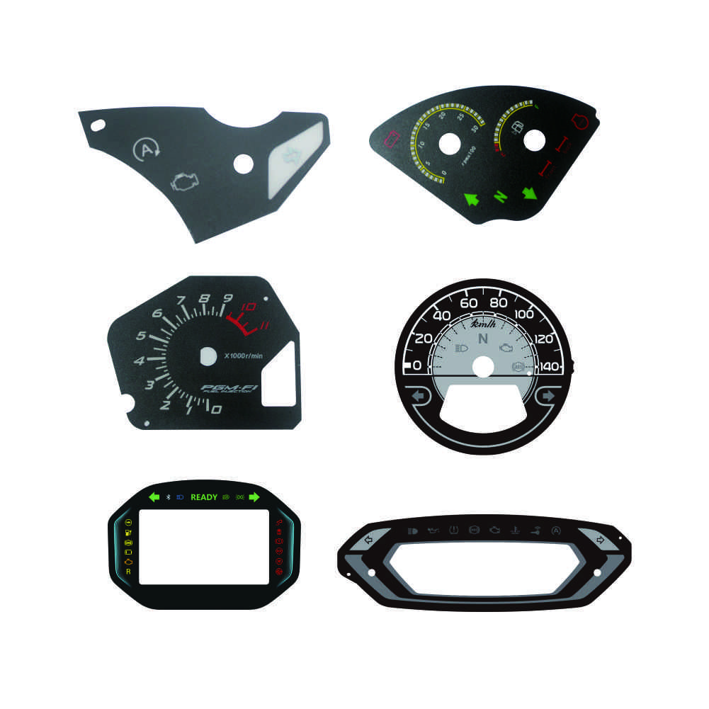 Manufacturing of Anti-Fog and Anti-Glare Instrument Display Overlay for Motorcycles Cars and Trucks IATF16949 Certified Company