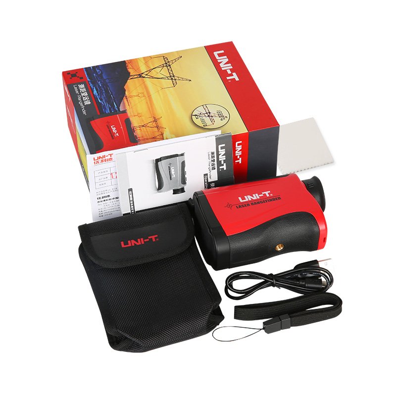 UNI-T Golf Laser Rangefinder Laser Range Finder Telescope Distance Meter HD Coating LM1200