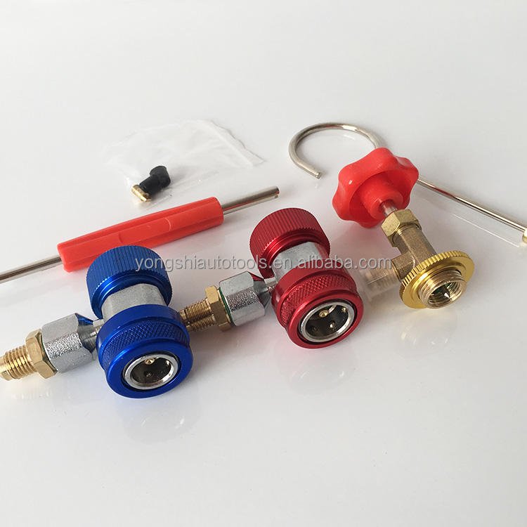 Refrigerant Brass Vacuum Air Manometer Testing Pressure Gauge Meter Ac Manifold Gauge Set