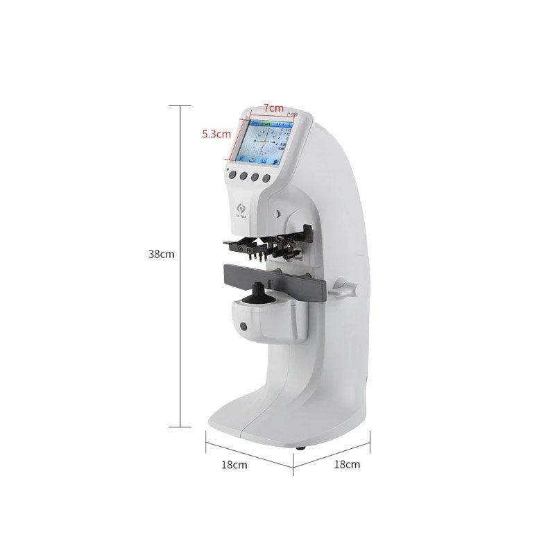 New Auto Lensmeter Focimeter Lensometer Digital Auto Lensmeter D-900 Auto Lens Meter With 3.5" Colorful Screen