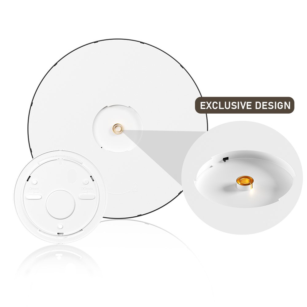 Ultra Thin 3CCT Changeable 24W 9" Slim Switch Control Round Tri-Proof Flush Mount Led Ceiling Light