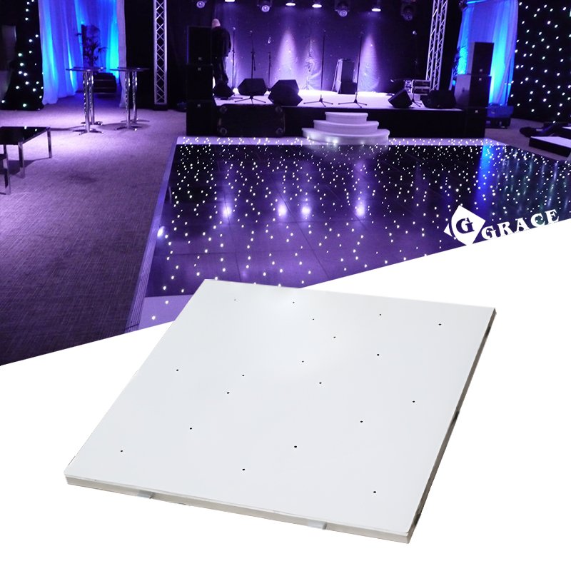 Igracelite 2*2ft Gloss Portable Party Dance Floor Portable LED Dance Floor for Sale