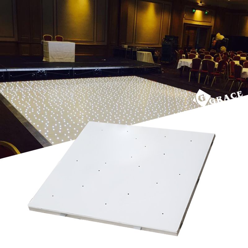 Igracelite 2*2ft Gloss Portable Party Dance Floor Portable LED Dance Floor for Sale