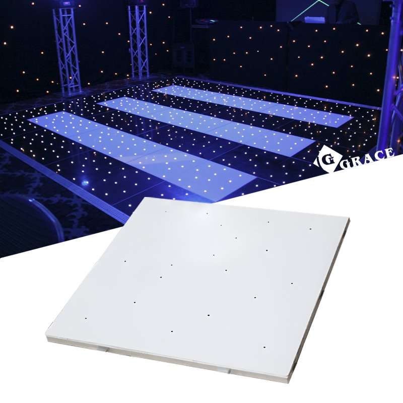Igracelite 2*2ft Gloss Portable Party Dance Floor Portable LED Dance Floor for Sale