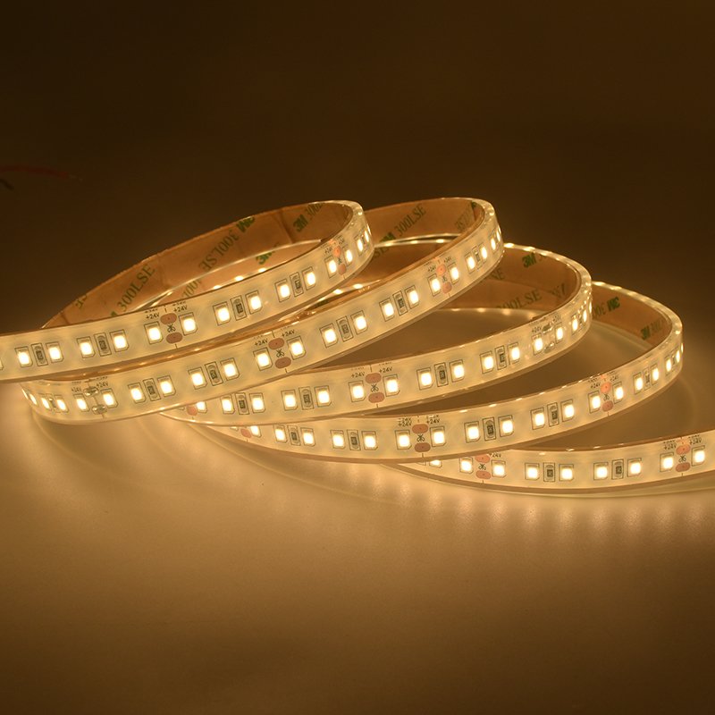 High Temperature 105C Sauna LED IP68 Waterproof Stream Saunas Room Flexible Linear Lights 24V 2700K Warm White LED Strip Lights