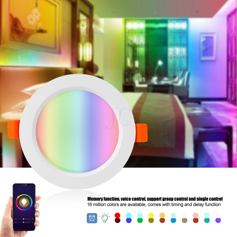 Mobile Phone Cell Control Dimmable Led Downlight Light Ceiling Spot Light 85-265V Ceiling Recessed 5w Indoor Living Room Light