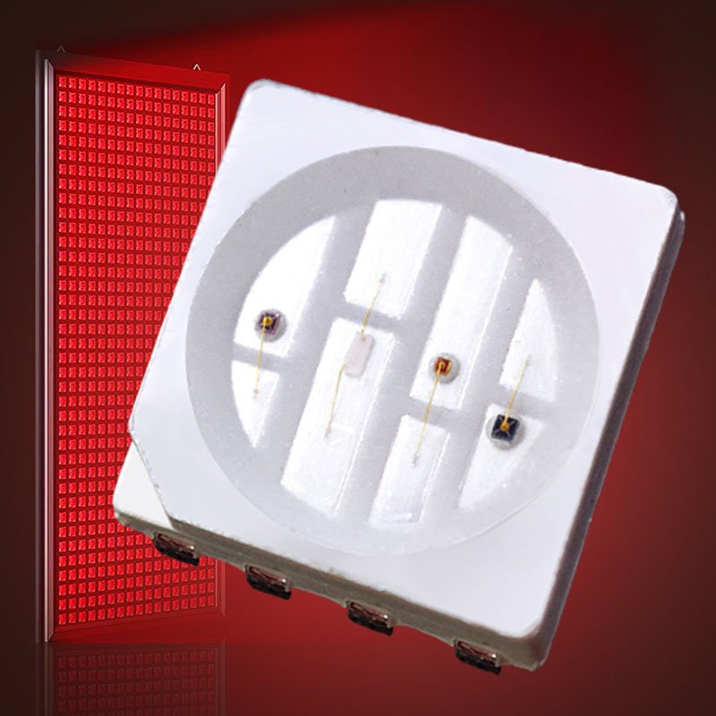 Factory Price 5050 Tri-Color SMD LED Panel Full RGB Color Beads with 0.2W 0.5W 1.5W Chip