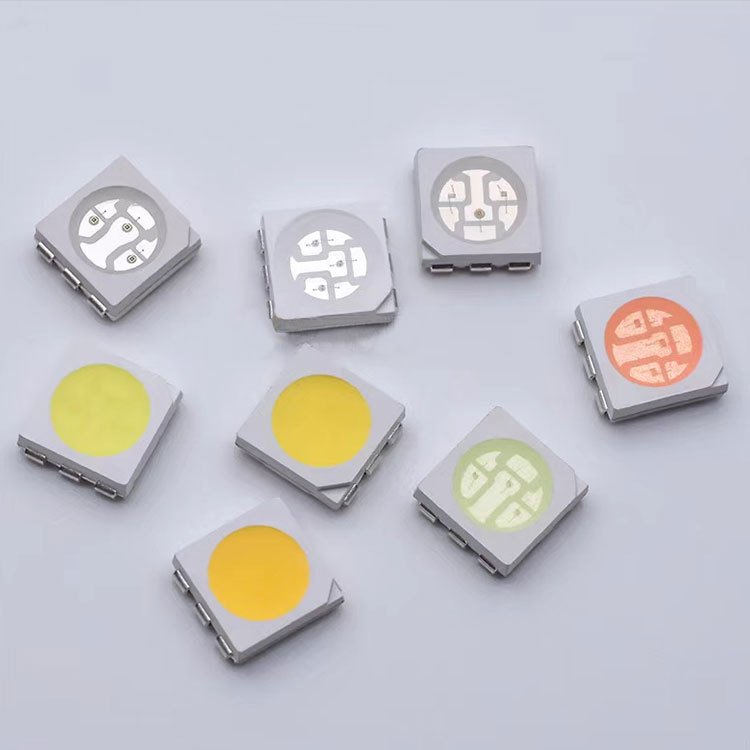 Factory Price 5050 Tri-Color SMD LED Panel Full RGB Color Beads with 0.2W 0.5W 1.5W Chip